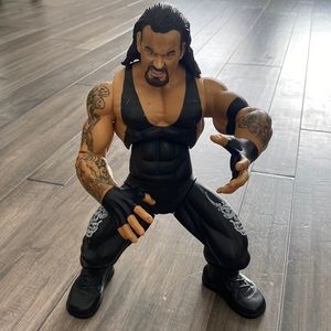 2005 WWE Ring Giants Undertaker Large 14" Wrester Action Figure Jakks Pacific‎